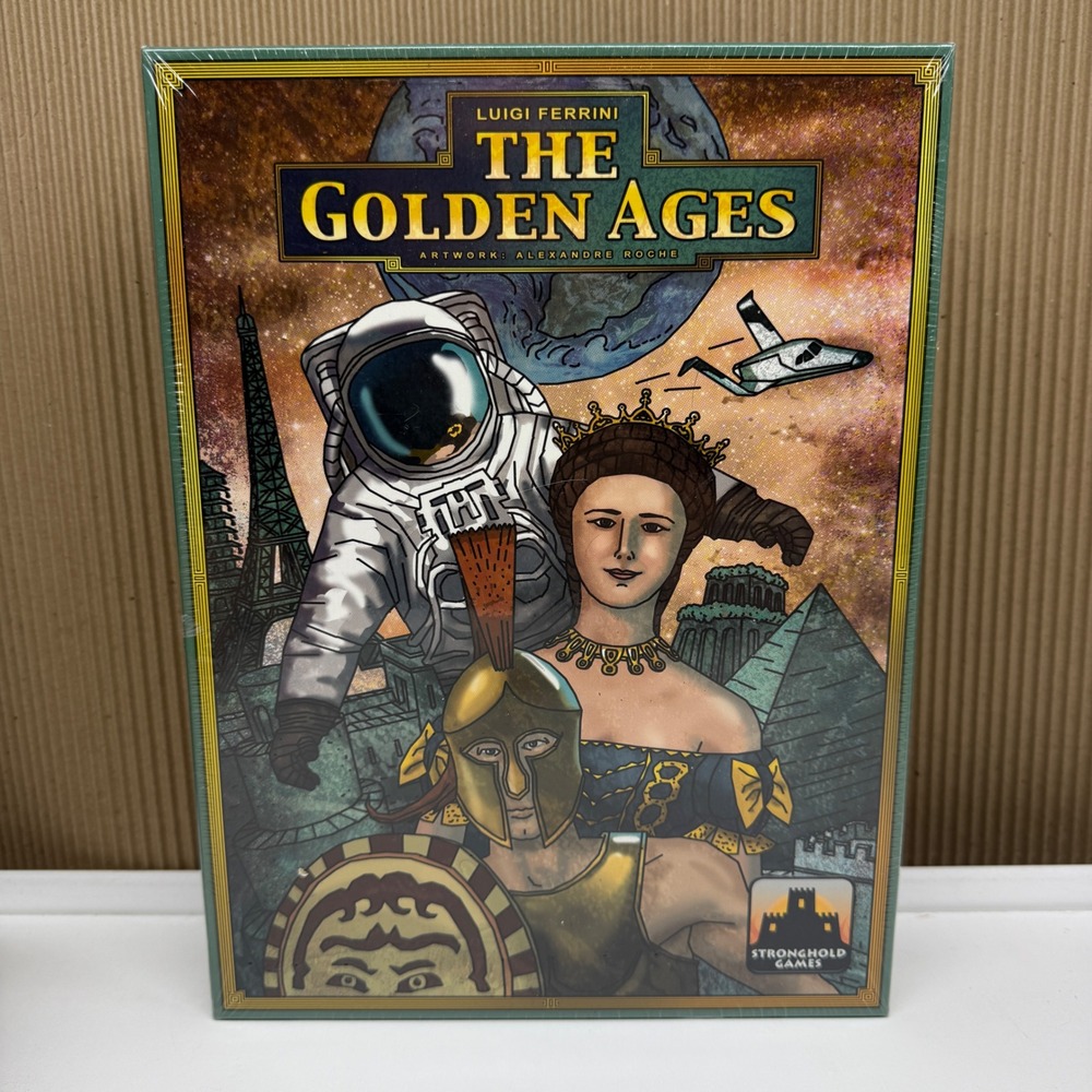 The Golden Ages Strategy Board Game Stronghold Games Luigi Ferrini New Sealed
